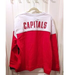 NHL Washington Capitals Sweatshirt New 2X Soft Official Unisex Hockey Sports